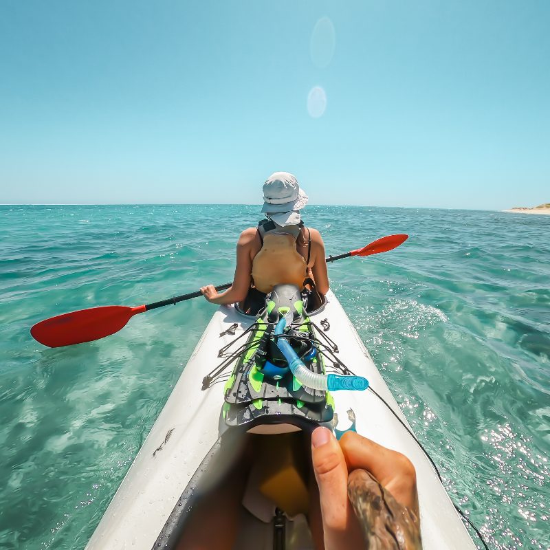 Kayaking and snorkelling tour in Exmouth, Western Australia