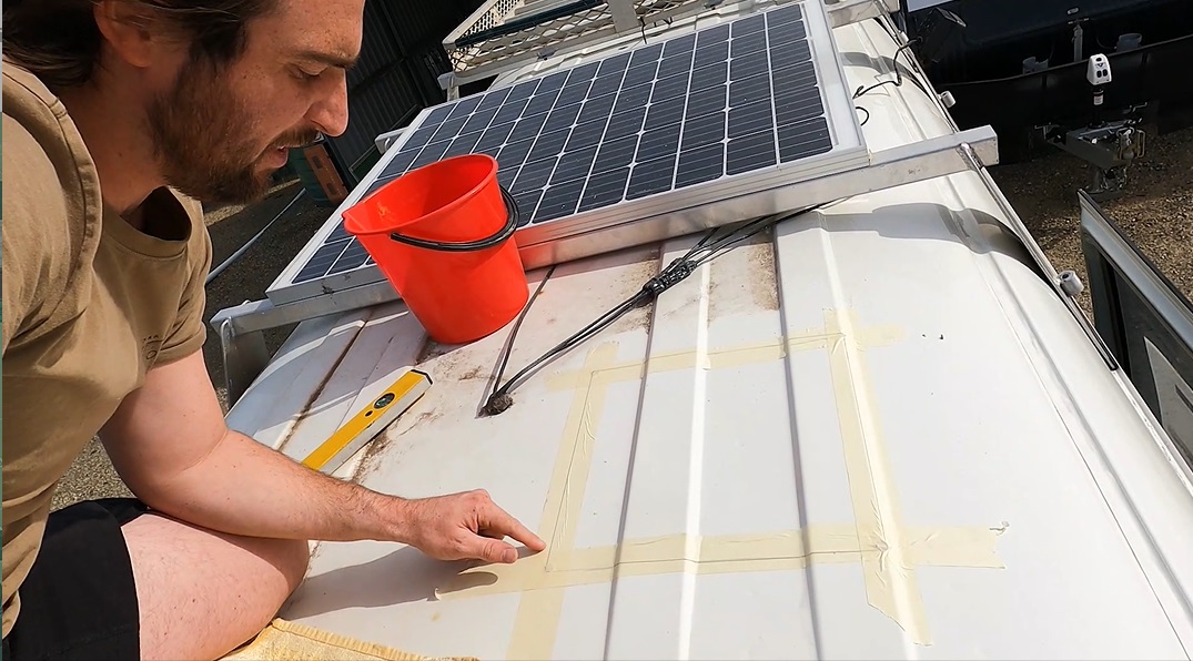 Maxxfan Installation How To Install A MaxxFan Deluxe In a Toyota Coaster