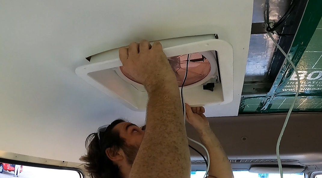 Maxxfan Installation How To Install A MaxxFan Deluxe In a Toyota Coaster