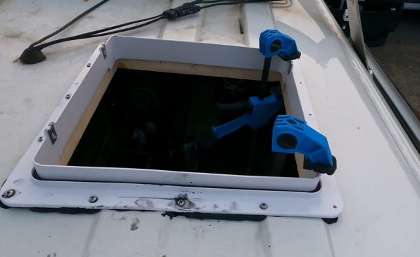 Maxxfan Installation How To Install A MaxxFan Deluxe In a Toyota Coaster