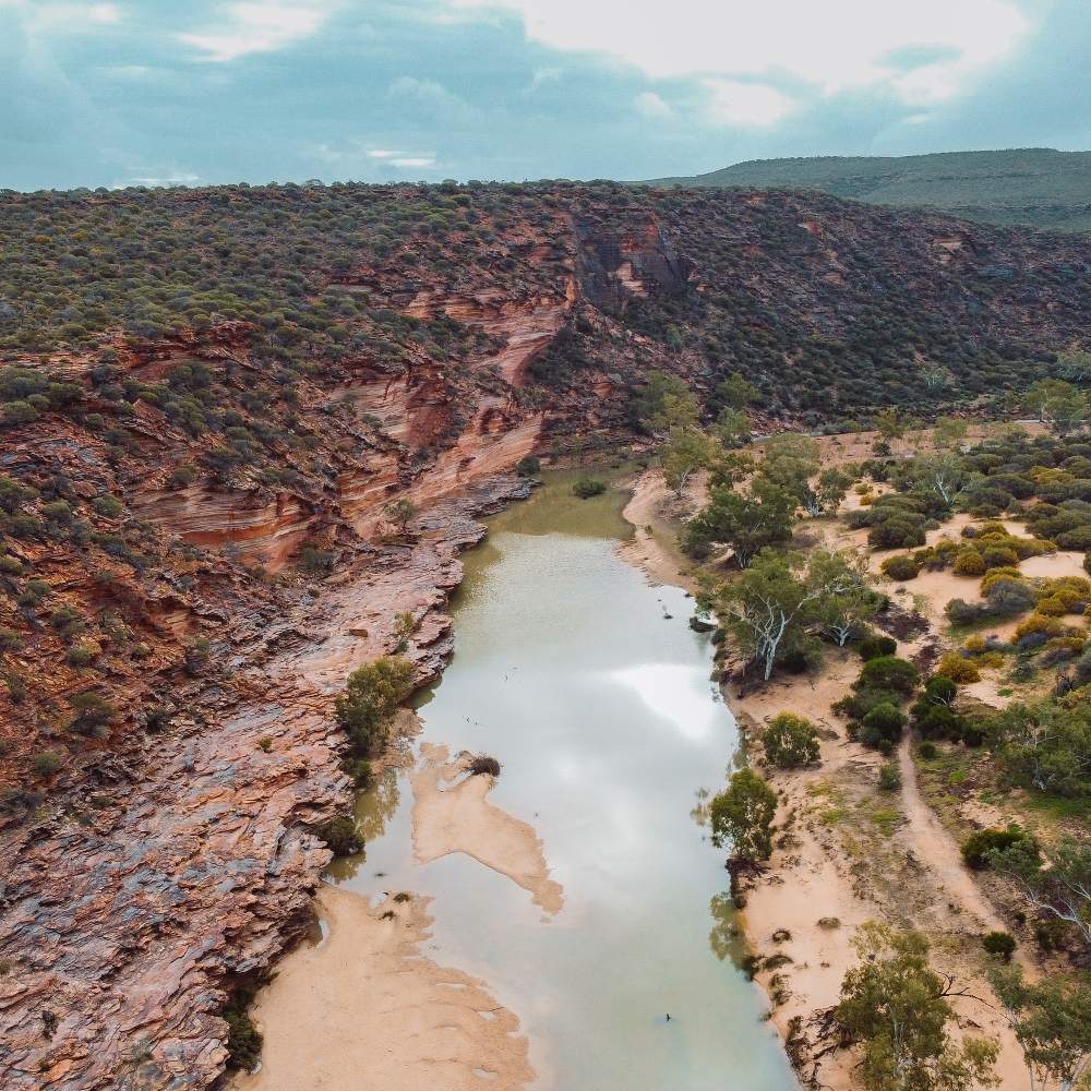 kalbarri land based fishing tours