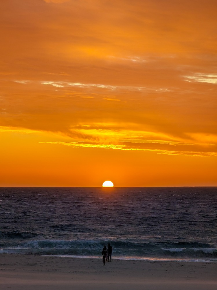 Sunset City Beach, Perth, Western Australia
