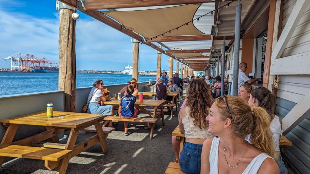 Gage Roads in Fremantle, Western Australia. Great place to visit on a Perth itinerary. 